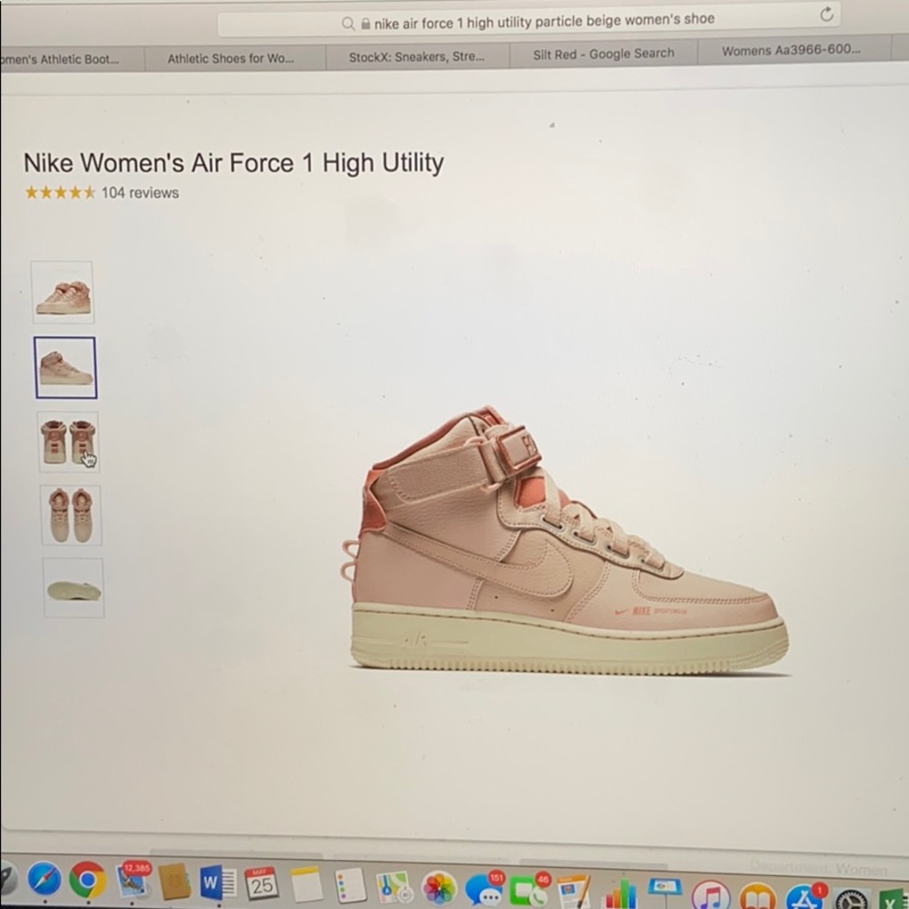 ISO!!! Nike women’s Air Force 1 high utility